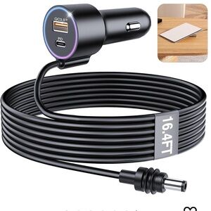 NEW in box Starlink mini cable 16.4FT/5M, 3 in 1 T86 car charger 12-48V